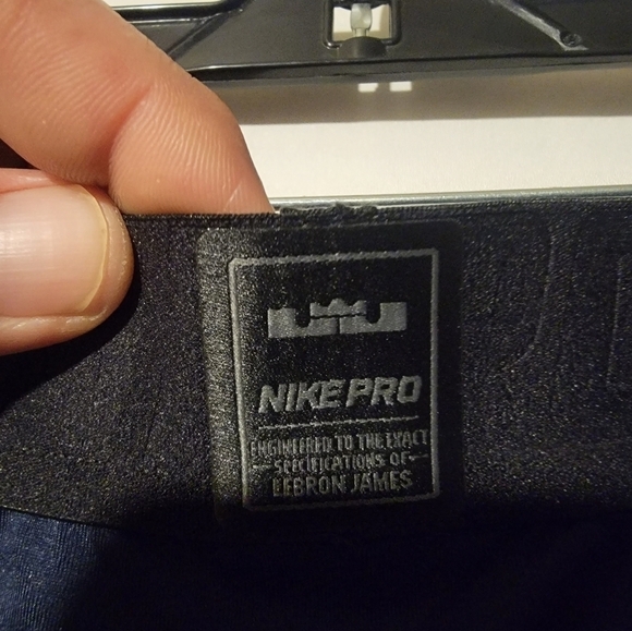 Nike Hyperstrong Lebron James Custom Compression Padded Pants AA0766-451 Blue - Picture 6 of 9